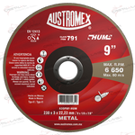 AUS791 DISCO CTE/MTAL HUM 9X3/32XX7/8'' AUSTROMEX             Empaque de 5