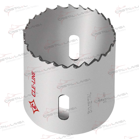 CLE-C26101 SIERRA COPA BIMETALICA 1'' A. COB. GREENFILD CLE-LINE  Empaque de 5