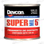 DSM-125 ADHESIVO SUPER MIL 5 125 ML DEVCON ITW                 Empaque de 6