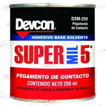 DSM-250 ADHESIVO SUPER MIL 5 250 ML DEVCON ITW                 Empaque de 5