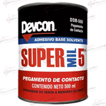 DSM-500 ADHESIVO SUPER MIL 5 500 ML DEVCON ITW                 Empaque de 5