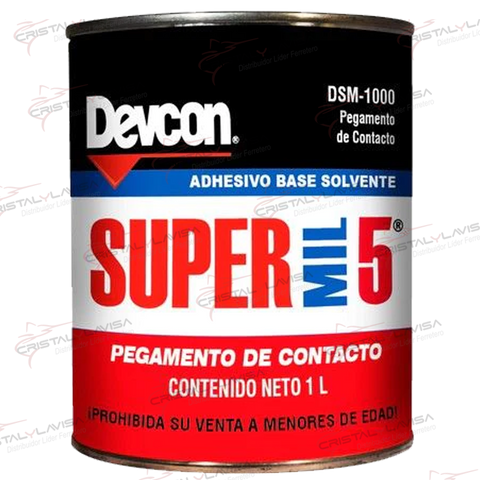 DSM-1000 ADHESIVO SUPER MIL 5 1 LT DEVCON ITW                   Empaque de 3