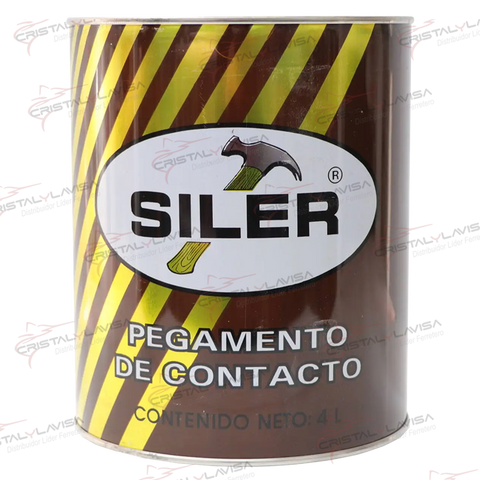 C4000 ADHESIVO CONTACTO LINEA DORADA 4LT SILER               Empaque de 1