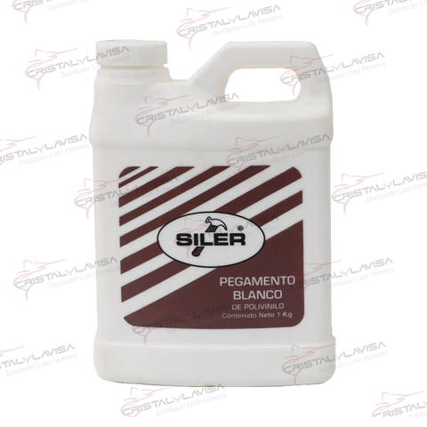 B120 ADHESIVO BLANCO 120 GRS ETIQUETA CAFE SILER            Empaque de 6