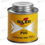 PVC150 ADHESIVO PVC P/TUBERIA 150GR BOTE AMARILLO SILER       Empaque de 5