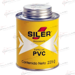 PVC225 ADHESIVO PVC P/TUBERIA 225GR BOTE AMARILLO SILER       Empaque de 5