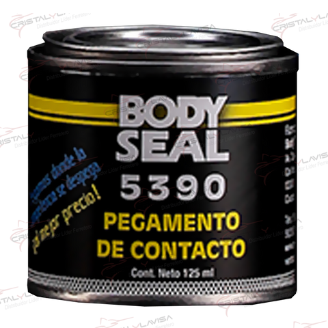 PTABT125T ADHESIVO DE CONTACTO 5390 TRANSPARENTE 125 ML BODY SEALEmpaque de 6