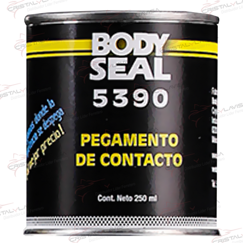 PTABT250T ADHESIVO DE CONTACTO 5390 TRANSPARENTE 250 ML BODY SEALEmpaque de 6