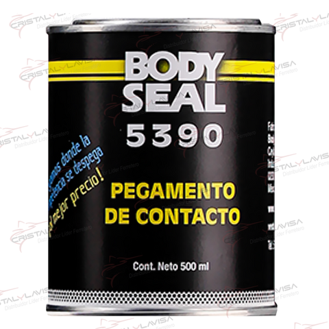 PTABT500T ADHESIVO DE CONTACTO 5390 TRANSPARENTE 500 ML BODY SEALEmpaque de 5