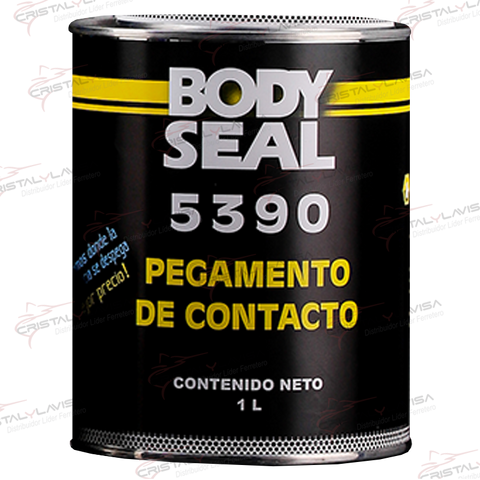 PTABT1T ADHESIVO DE CONTACTO 5390 TRANSPARENTE 1 L BODY SEAL   Empaque de 4