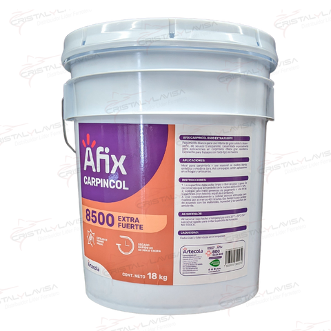 5400018 ADHESIVO EXTRA 8500 BLANCO 18KG AFIX                   Empaque de 1