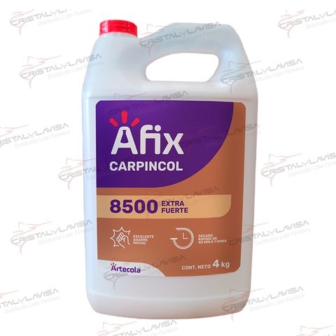 5400020 ADHESIVO EXTRA 8500 BLANCO 4KG AFIX                    Empaque de 1