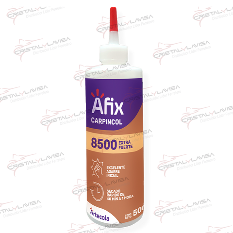 5400021 ADHESIVO EXTRA 8500 BLANCO 500G AFIX                   Empaque de 5