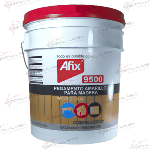 5400032 ADHESIVO 9500 CARPINTERO 18KG AFIX                     Empaque de 1