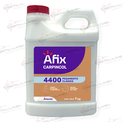 5400034 ADHESIVO 4400 BLANCO MULTIUSOS 1KG AFIX                Empaque de 5