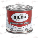 SEL125 SELLADOR P/ROSCAS 125GR SILER                          Empaque de 6