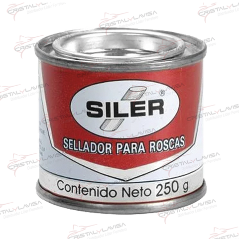 SEL125 SELLADOR P/ROSCAS 125GR SILER                          Empaque de 6