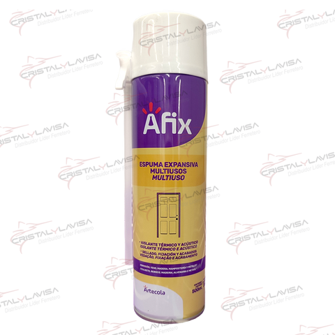 5500029 ESPUMA DE POLIURETANO 300 ML 5100052 AFIX              Empaque de 5