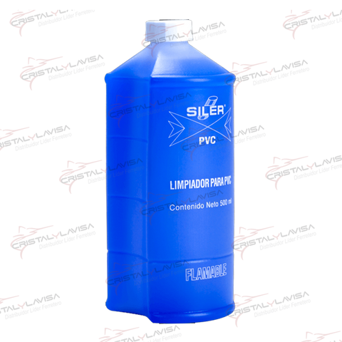 LIMP500M LIMPIADOR P/TUBERIA PVC BOTE METAL 500ML SILER         Empaque de 4