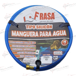 MTJS15 MANGUERA P/ JARDIN 1/2" TIPO SILICON 15 MTS FRASA      Empaque de 1