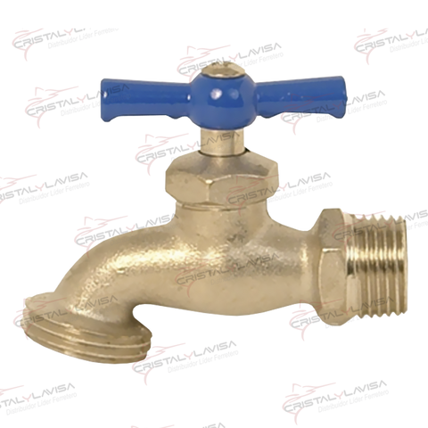 618209 LLAVE JARDIN LIGERA 1/2 IUSA                           Empaque de 6