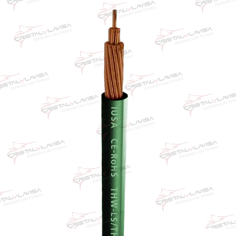 397453 CABLE THW NO.14 VERDE BOLSA 100MT IUSA                 Empaque de 1