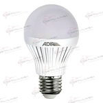 2924 FOCO TIPO BULBO CON BASE DE PLASTICO 3W BCO. ADIR      Empaque de 50