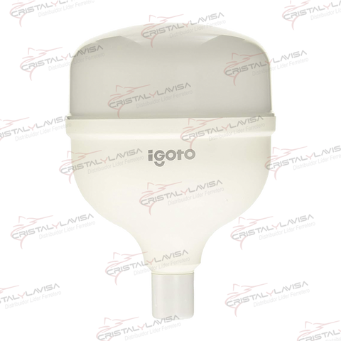 F10550 FOCO LED TIPO BULBO T 50 W LUZ FRIA IGOTO              Empaque de 5