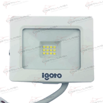 REF3010 REFLECTOR LED BLANCO 10 W LUZ FRIA IGOTO               Empaque de 6