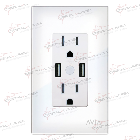 SH1104 CONTACTO SMART WIFI DOBLE CON 2 BCA IGOTO              Empaque de 1