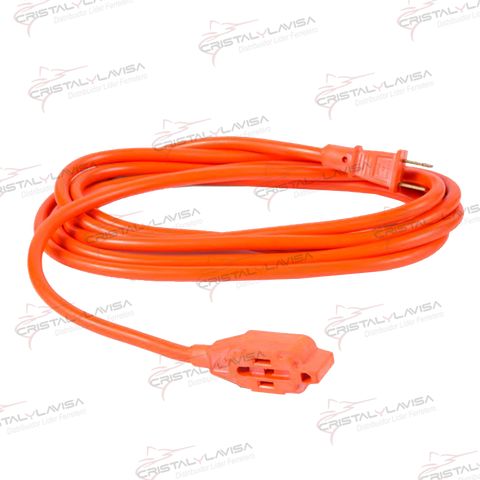 92-8385 EXTENSION ELEC. USO RUDO NARANJA 3 MT YEI              Empaque de 6