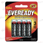 1215-4 PILA CARBONZINC AA C/4 EVEREADY                        Empaque de 6