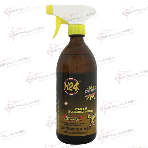 82 INSECTICIDA LIQ PODER FULMINANTE C/GAT. 480ML H24      Empaque de 5