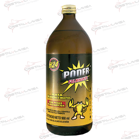 32 INSECTICIDA PODER FULMINANTE 489ML H24                 Empaque de 5