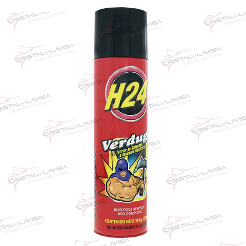 H24 21 INSECTICIDA VERDUGO 489ML H24                          Empaque de 5