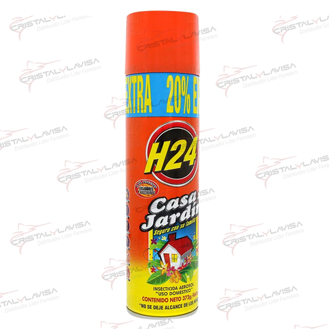 H2413 INSECTICIDA CASA Y JARDIN 460 ML H24                   Empaque de 5