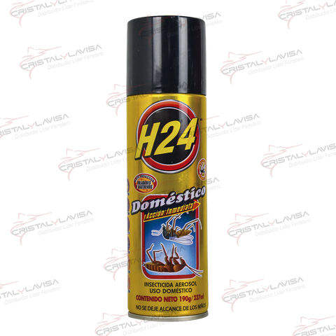 25 INSECTICIDA DOMESTICO 460ML H24                        Empaque de 6