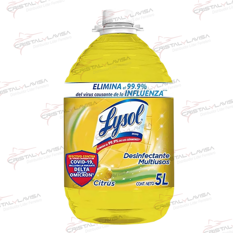 1058716651 DESINFECTANTE LYSOL LIQUIDO CITRICO 5L RECKITT         Empaque de 4