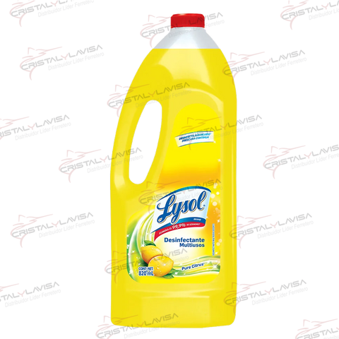 1058713858 DESINFECTANTE LYSOL MULTIUSOS CITRUS 820 ML RECKITT    Empaque de 6