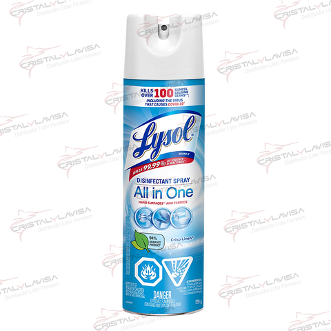 1058797063 DESINFECTANTE LYSOL PUREZA ALGODON 360ML RECKITT       Empaque de 5