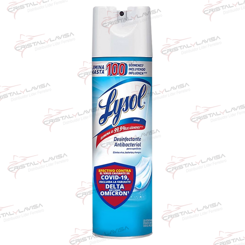 1058796882 DESINFECTANTE LYSOL CRISP LINE 12.5 OZ RECKITT         Empaque de 5