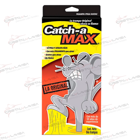 CAT8015 TRAMPA C/PEGAMENTO P/RATA CATCH-A MAX CATCH-A          Empaque de 6