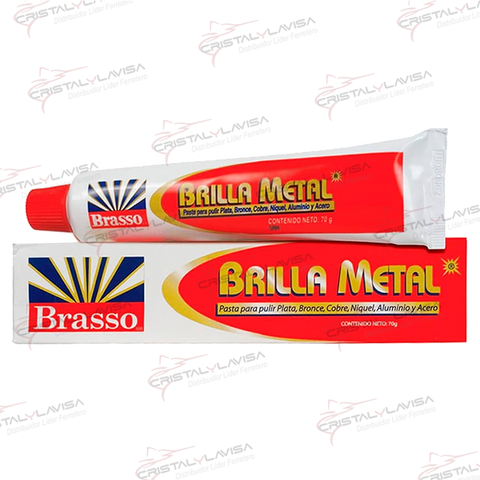 2626103167 LIMPIADOR BRASSO CREMA BRILL. 70GR RECKITT             Empaque de 6