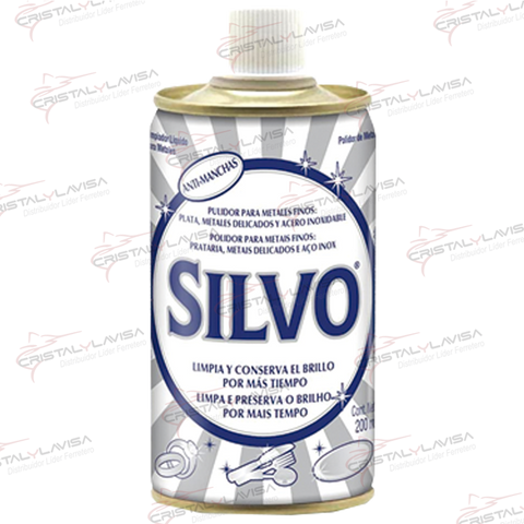 1035070006 LIMPIADOR BRASSO SILVO P/MTALES 200ML 0006 RECKITT     Empaque de 4