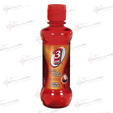 1058753038 LUSTRADOR ROJO 3 EN 1 240ML RECKITT                    Empaque de 6