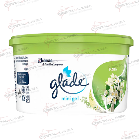 1032908683 AROMATIZANTE GLADE GEL JAZMINE 70G JOHNSON             Empaque de 20