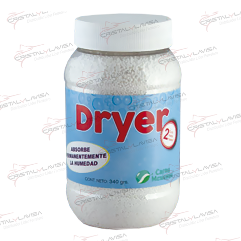 244 ELIMINADOR DE HUMEDAD DRYER 350GR CARNU                Empaque de 6