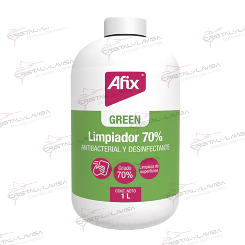 2761185 ALCOHOL EN GEL GREEN 1L AFIX                           Empaque de 4