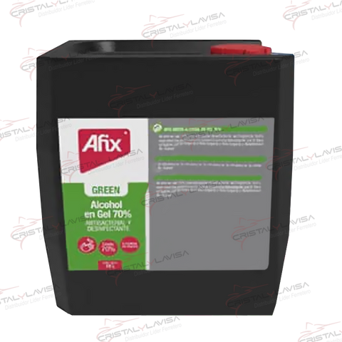 2761187 ALCOHOL EN GEL GREEN 19L AFIX                          Empaque de 1