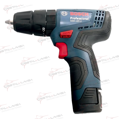 06019G81G0 ROTOMARTILLO INALAMBRICO 12V 3/8" GSB 120-LI BOSCH     Empaque de 1